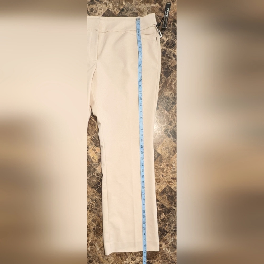 White House Black Market Perfect Form Mini Boot Shell Color Pants - Picture 4 of 7